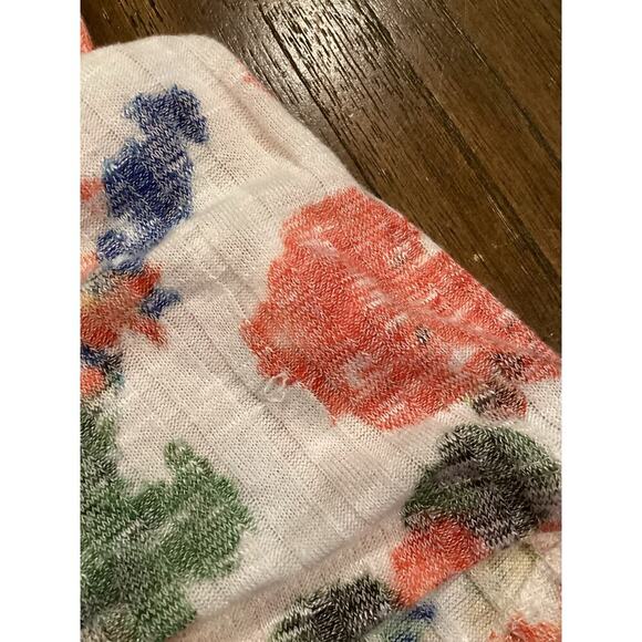 Sonnet James immy floral ribbed Long Sleeve sweater Dress Multicolor long midi S - Picture 14 of 14